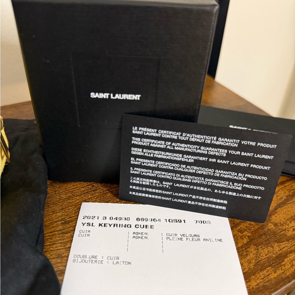 Saint Laurent Keyring Cube - Picture 4 of 10